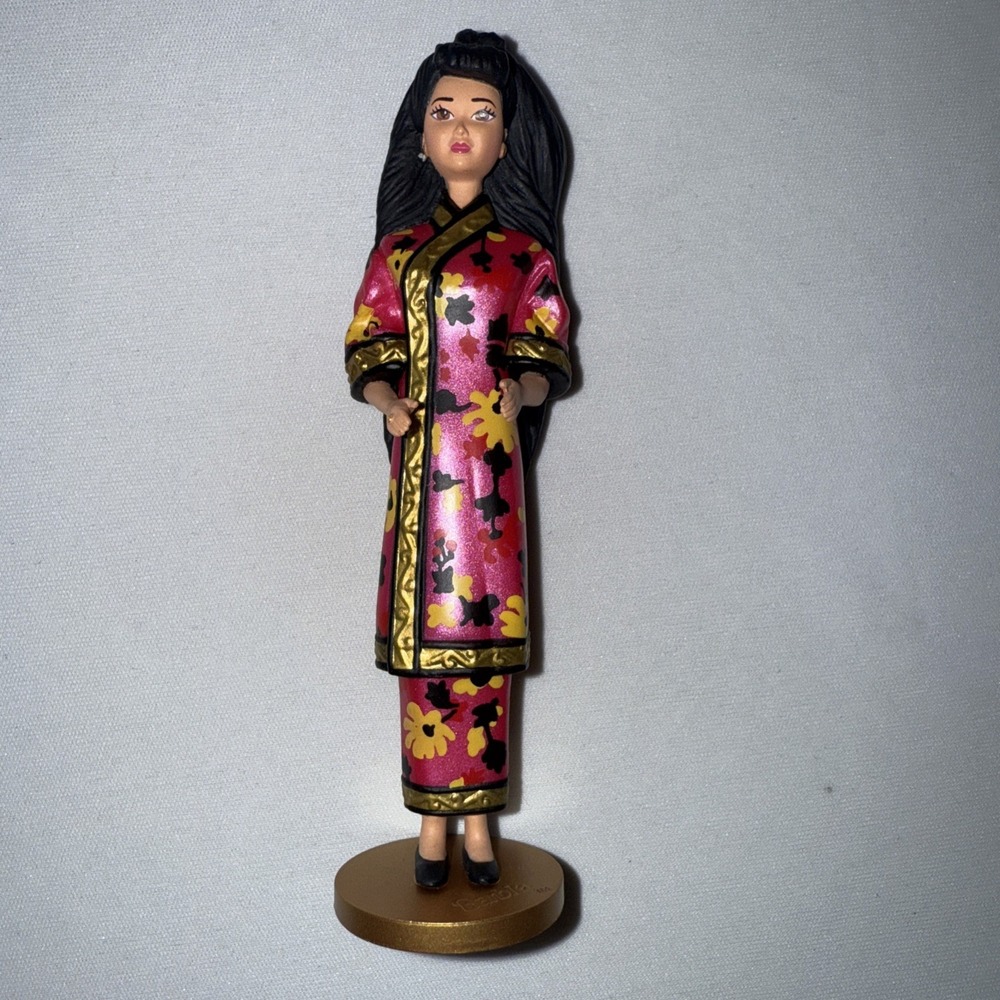 Hallmark Keepsake Ornament Chinese Barbie Dolls Of The World Series 1997